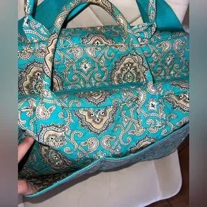 Vera Bradley | Bags | Vera Bradley Totally Turquoise Retired  display picture 1